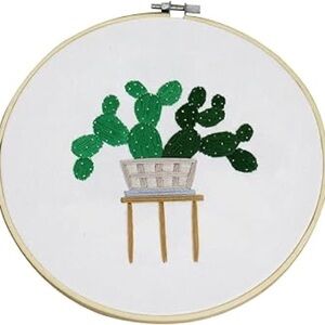 Cactus Embroidery Kit